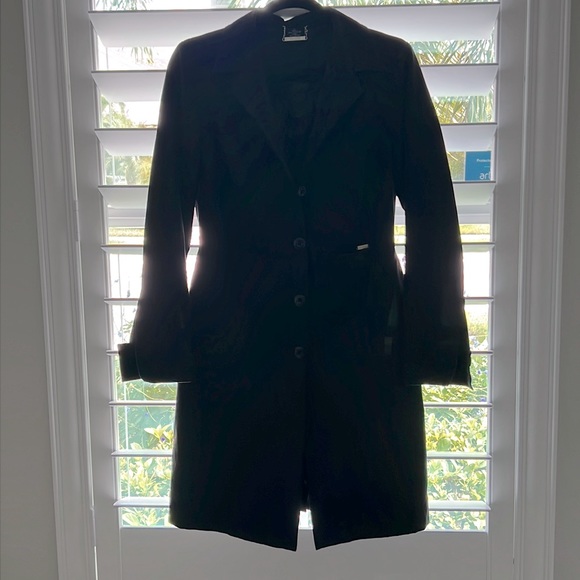 Guess lightly Lined Black Coat💗 - Picture 2 of 13